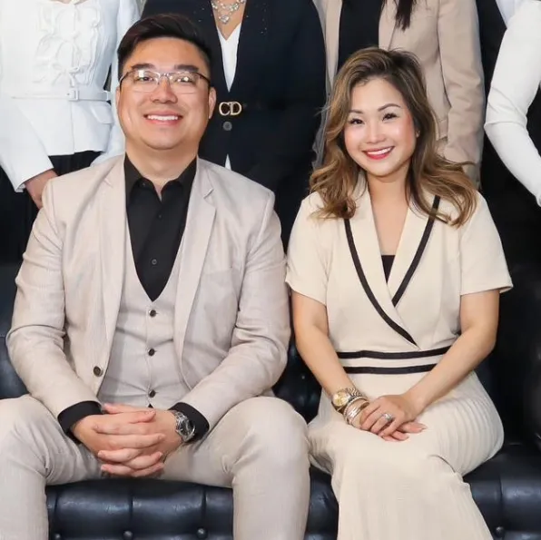 Two Team Legacy leaders seated together